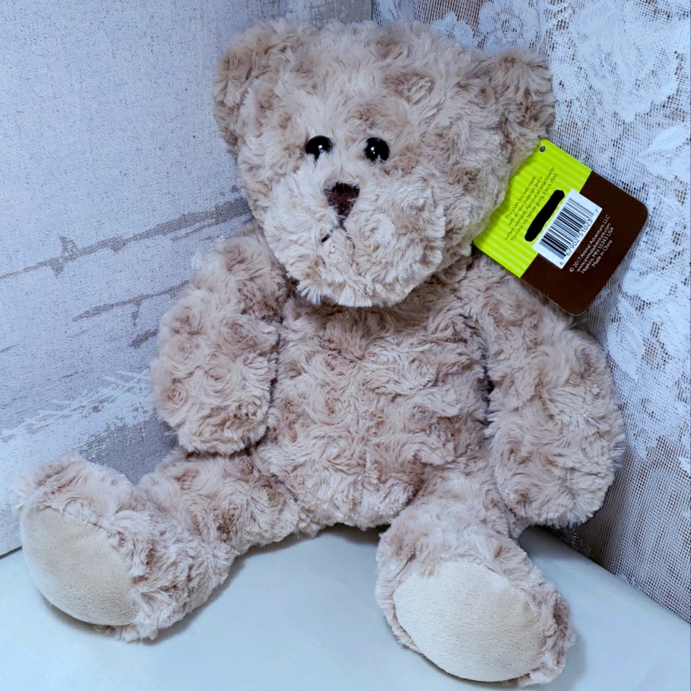 Plush Teddy Bear by Animal Adventure NWT